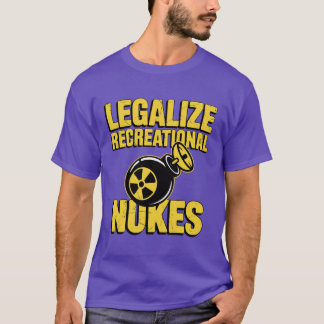 LEGALISEREN VAN RECREATIEVE KERNWAPENS T-SHIRT