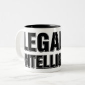 Légalisez la tasse d'intelligence (Devant gauche)