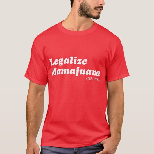 Légalisez le T-shirt de Mamajuana (Devant)