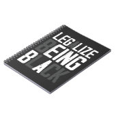 Legalize Beeld zwarte geschiedenismaand Verklaring Notitieboek (Linkerzijde)