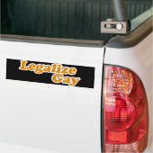 Legalize Gay Bumpersticker (Op Truck)