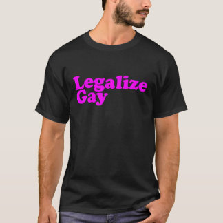Legalize Gay roze T-shirt