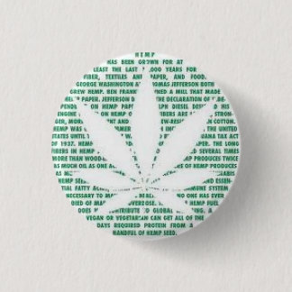 Legalize It Ronde Button 3,2 Cm