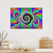 Legalize Medicinal Psychedelics Print (Keuken)