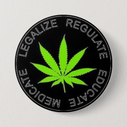 Legalize Weed Button (Voorkant)