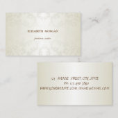  legant, chic, kant visitekaartje (Voorkant / Achterkant)