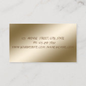  legant, chic, kant visitekaartje (Achterkant)