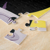  legante vrouw Drink middag Tea Party Legpuzzel (Zijkant)