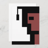 Lege aankondigingen Uitnodigingen van Graduation P (Voorkant / Achterkant)