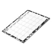 Lege agenda samenstellen notitieblok (Schuin)