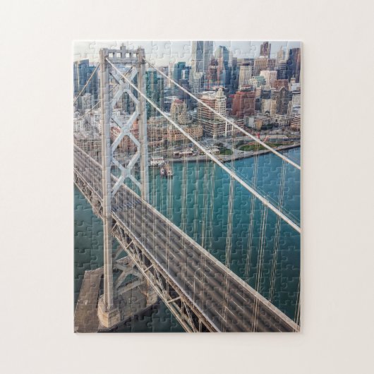 Lege Bay Bridge Legpuzzel (Verticaal)