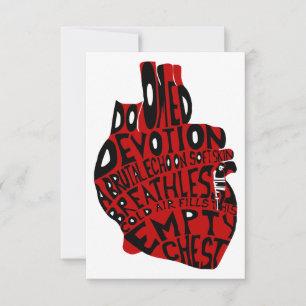 lege borst : anatomisch hart kaart