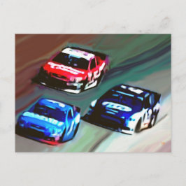 Lege Briefkaarten op "Race Day"