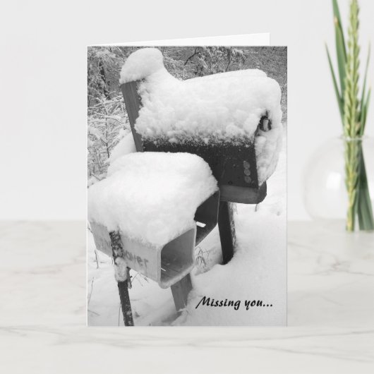 Lege Brievenbus Kaart (Voorkant)