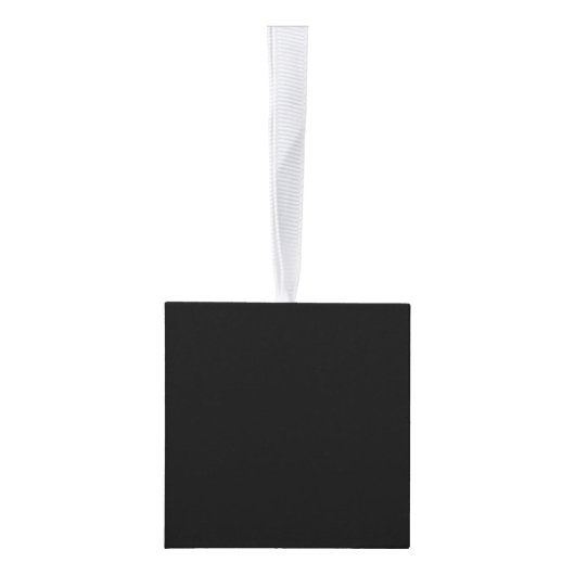 Lege Creëer Uw Eigen Aangepast Kubus Ornament (Rechts)