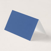Lege Creëer Uw Eigen - Deep Blue Kaart (Achterkant)