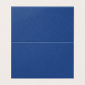 Lege Creëer Uw Eigen - Deep Blue Kaart (Buitenkant ongevouwen)