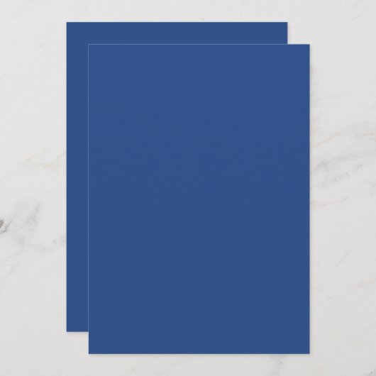 Lege Creëer Uw Eigen - Deep Blue Menu (Voorkant / Achterkant)