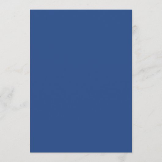 Lege Creëer Uw Eigen - Deep Blue Menu (Voorkant)
