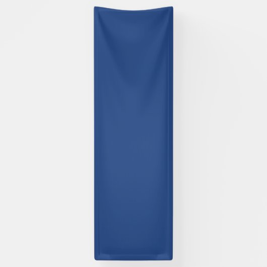 Lege Creëer Uw Eigen - Deep Blue Spandoek (Verticaal)