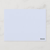 Lege Creëer Uw Eigen Papier Briefkaart (Achterkant)