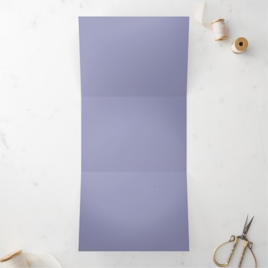 Lege Creëer Uw Eigen Papier Drieluik Uitnodiging (Binnen)
