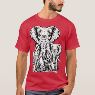 Lege dieresthetische grafie t-shirt