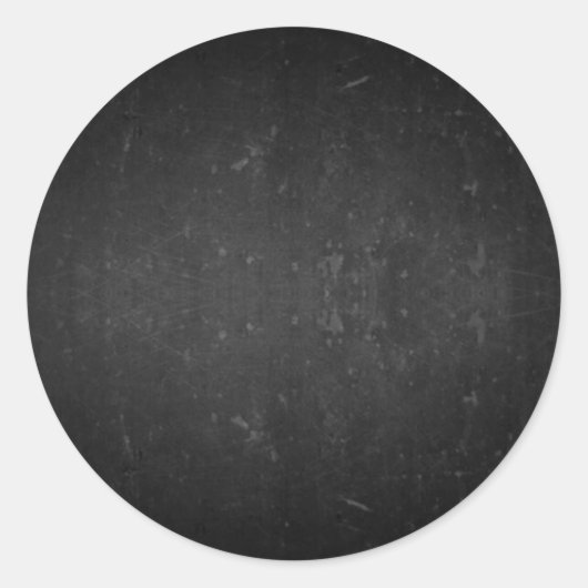 Lege Faux Chalkboard past Tekst elk pakket aan Ronde Sticker (Voorkant)