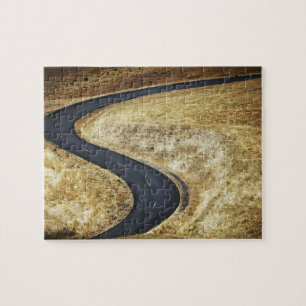 Lege gepande weg legpuzzel