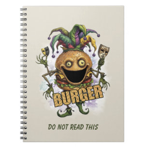 Lege Jester Vriend Burger Notitieboek