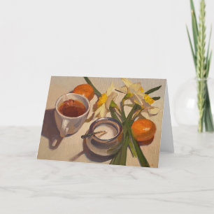 Lege kaart: "Daffodils and Tea" door Sarah Sedwick Kaart