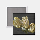 Lege Lily Seed Pods Coördinerende items Magneet (Voorkant / Achterkant)