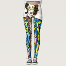 Lege" Logo's" Leggings