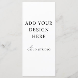 Lege menu Sjabloon (4 x 9)