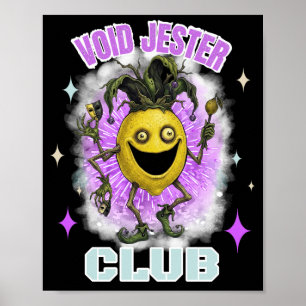 Lege Nar Vriend Citroen Donker Poster