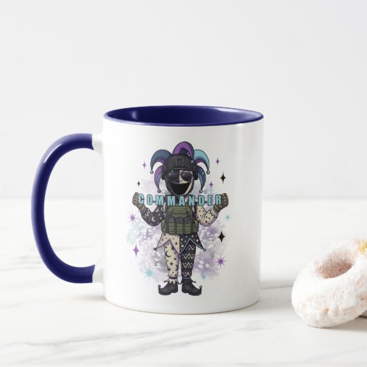 Lege Narren Vriend Commandant Mok (Met donut)