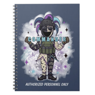Lege Narren Vriend Commandant Notitieboek