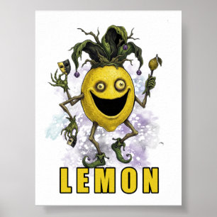 Lege Narrenvriend Limoen Poster