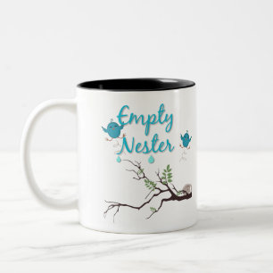 Lege Nest Tweekleurige Koffiemok
