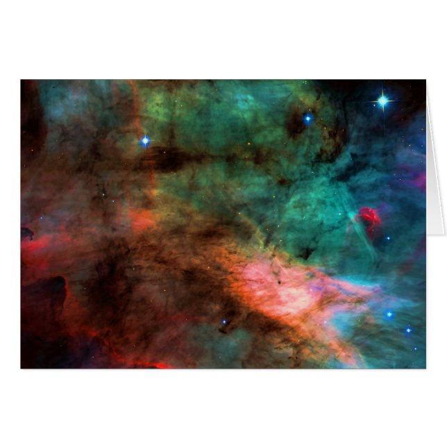 Lege notelet - Swan Nebula Center (Voorkant Horizontaal)