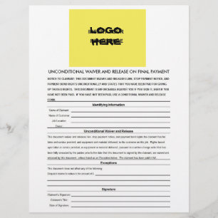 Lege, onvoorwaardelijke ontheffing en definitieve 