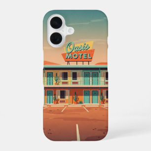 Lege parkeerplaats motel iPhone 16 hoesje