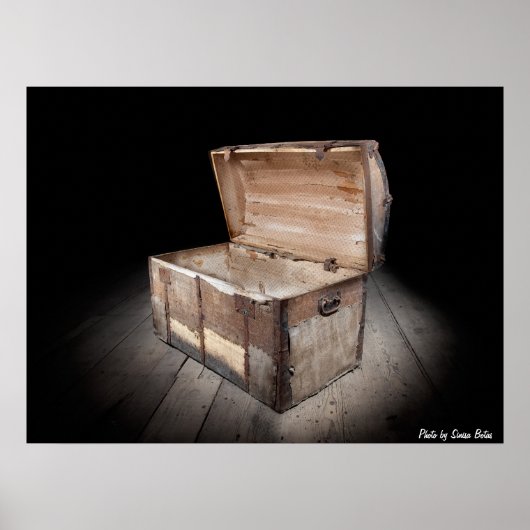 Lege schat poster (Voorkant)