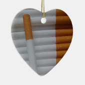 Lege sigaretten gegroepeerd keramisch ornament (Rechts)