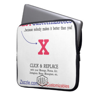 lege Sjabloon Laptop Sleeve