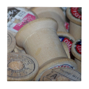 Lege spools tegeltje