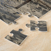 Lege strand legpuzzel (Zijkant)