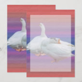 lege uitnodiging, alle doeleinden kaart (Voorkant / Achterkant)