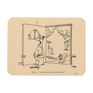 Lege vogelinvoer 2 magneet