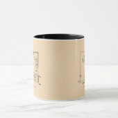 Lege vogelinvoer 2 mok (Midden)